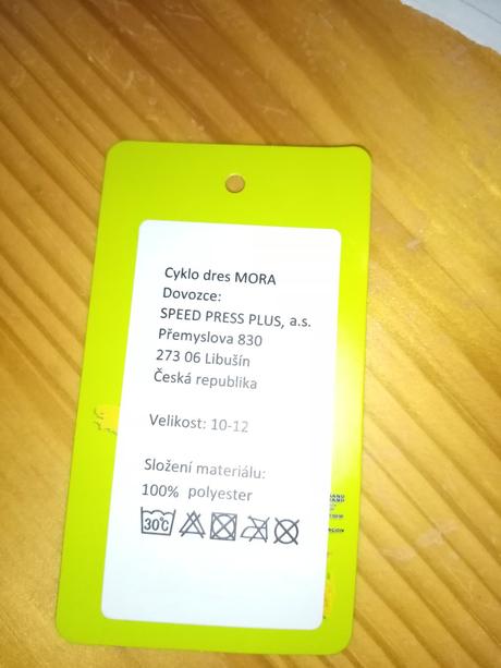 Dětský cyklodres, 134