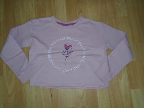 Mikina kroptop vel 146/152 široká, 146