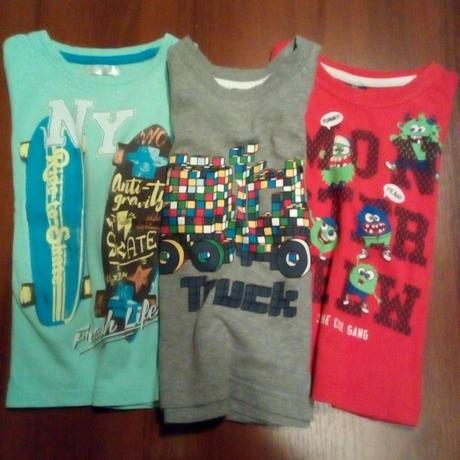 Sada triček dl. rukáv 92/98, kiki&koko,98
