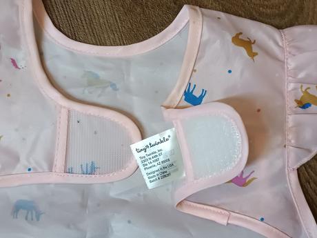 3x zástěrky/bryndáky na výtvarku, 2-6 let, 