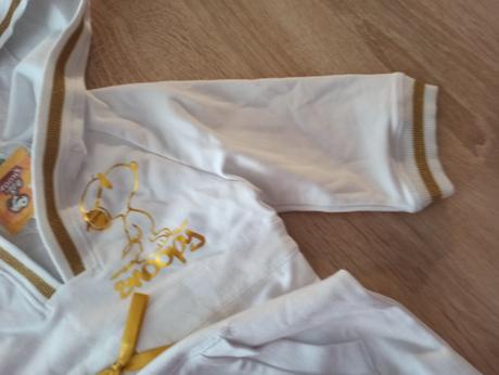 Dívčí mikinové šaty-nové-vel.122-snoopy, snoopy,122