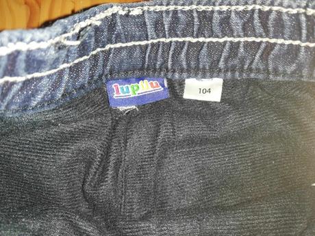 Zateplené rifle/kalhoty lupilu vel. 104, lupilu,104