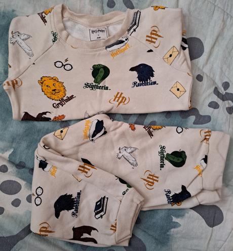 Tepláková souprava harry potter, h&m,104