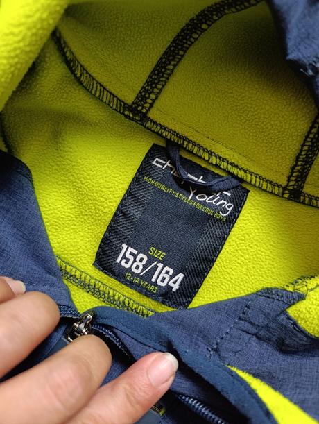 Softshell bunda chapter young vel. 158/164, chapter young,158