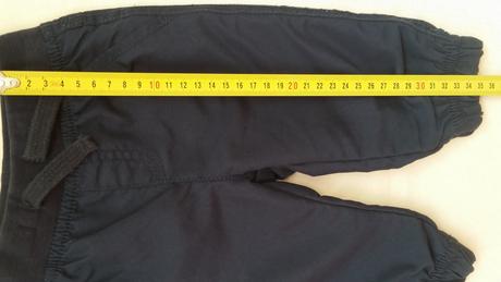 Jarní/podzimní plátěné kalhoty, vel.68, baby club, baby club,68