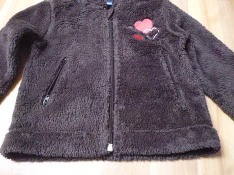 Hunatá mikina s ušima vel. 2-3, lupilu,98