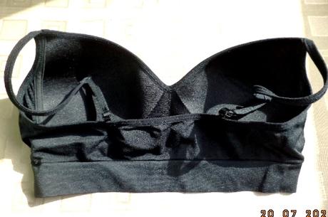 Dívčí podprsenka - 34a - černá, 68