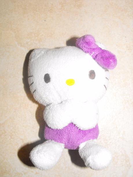 Plyšová kitty - cca 14 cm, 