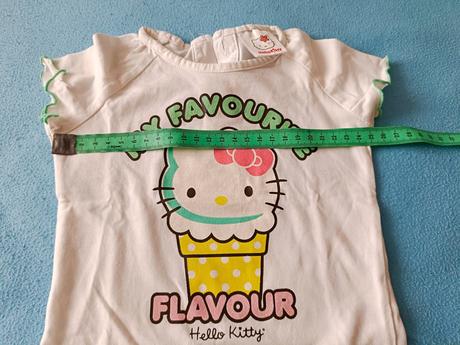 Tričko a kraťasy hello kitty, c&a,68