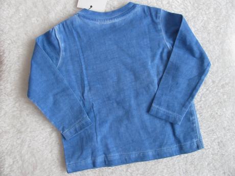 Bavlněné chlapecké tričko,opraný vzhled v.3-6 měs., 68