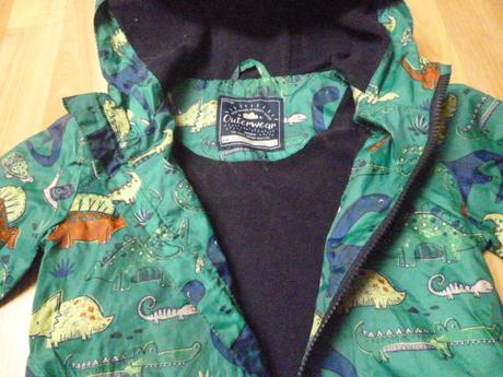 Šustáková dino bunda vel. 5-6, 110