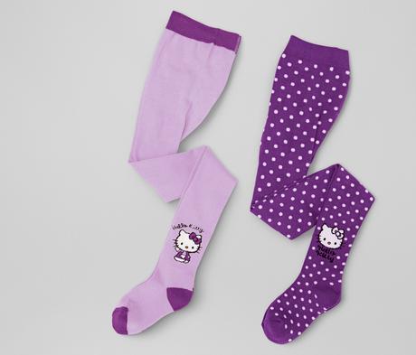 2-pack punčocháče tchibo hello kitty vel. 134/140, tchibo,134 / 140