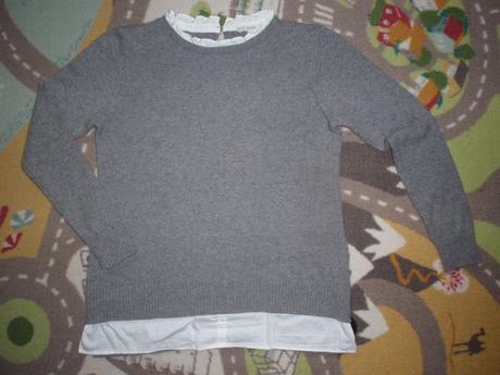 Esprit svetr-svetřík šedý vel.l., esprit,l