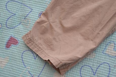 Plátěné kraťasy na donošení, regulace v pase, next,128