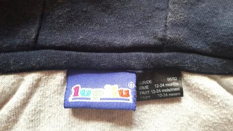 Dětská fleesová mikina, mikinka, 86/92, zn.lupilu, lupilu,86