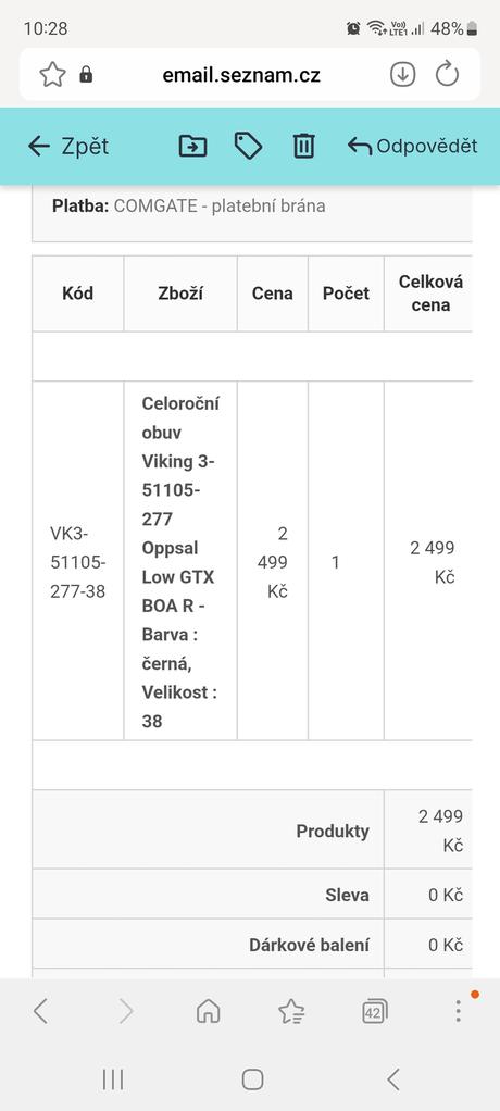 Celoroční boty s gtx, viking,38