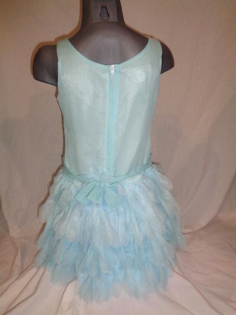 Krásné mentolově zelené šaty 110/116, 110