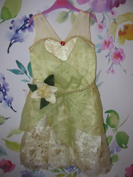 Karnevalové elegantní šaty-princezna tiana, 