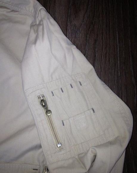 Béžová bunda private member, l