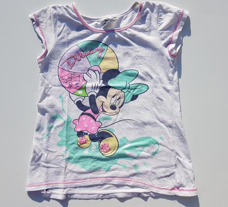L172	dívčí triko minnie vel. 128, disney,128