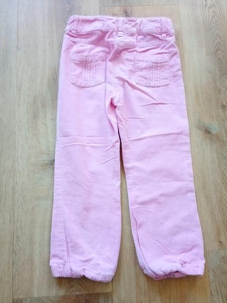 2 x manžestrové kalhoty, vel 110/116, caa, ga, c&a,110