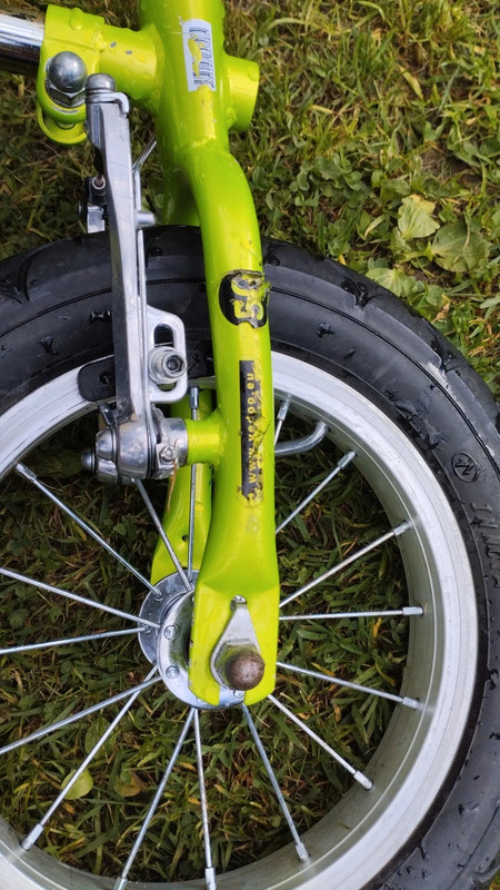 Dětské odrážedlo fifty fifty s přední brzdou po 2, 