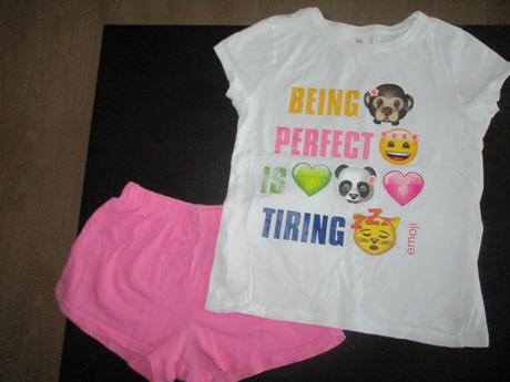 Pažamko emoji 128/134, c&a,134