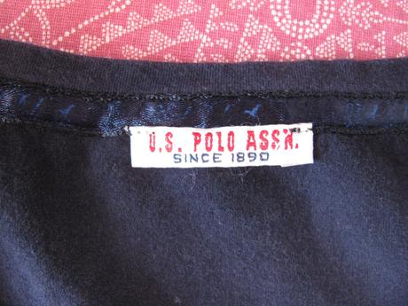 Tmavě modré dámské, dívčí tričko u.s.polo assn., u.s. polo assn.,m