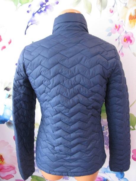 Přechodná tmavě modrá prošívaná bunda, crivit,38