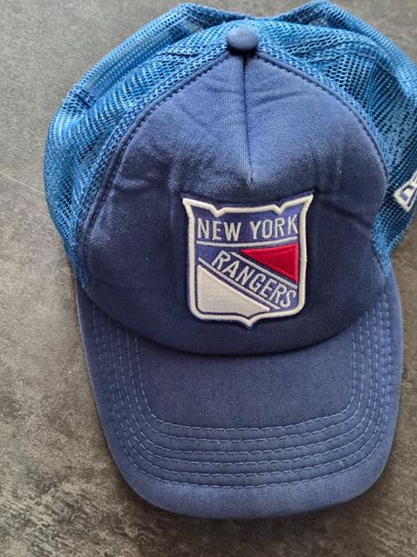 Kšiltovka nhl new york rangers modrá,