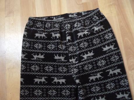 Vyteplené legíny vel. m-l pro maminy, m