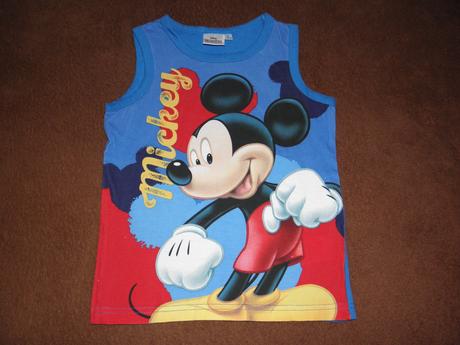Tílko s mickey mousem zn. disney vel.110, disney,110