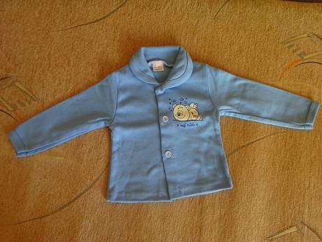 Mikina na knoflíčky s límečkem, vel. 68, 68