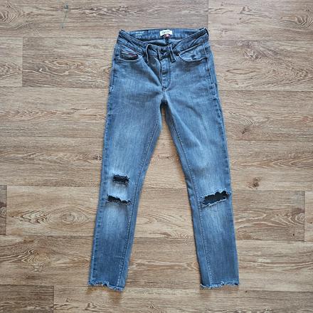 Dámské mid rise skinny jeans tommy hilfiger vel, tommy hilfiger,xs