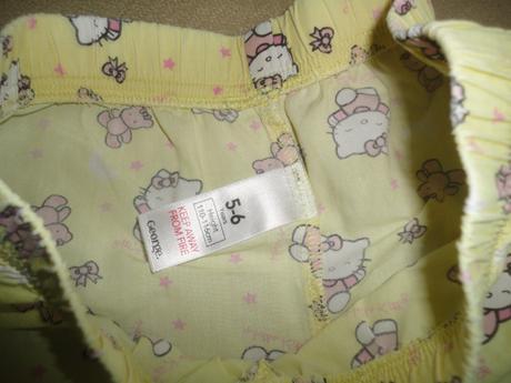 Supr pyžamo george-hello kitty, vel. 5-6 let, george,110