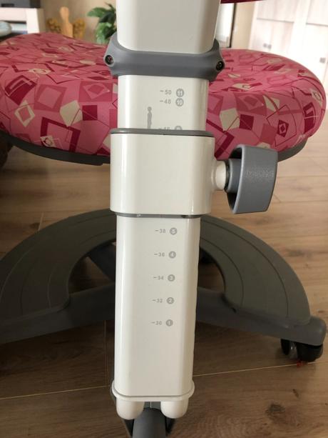 Rostoucí židle k psacímu stolu pro děti, 