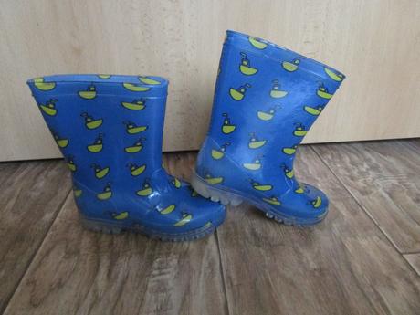 Pěkné modré gumovky, č. 26, málo nošené, kuniboo,26