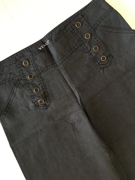 Dámské letní lněné kalhoty, vel. xs - s, s