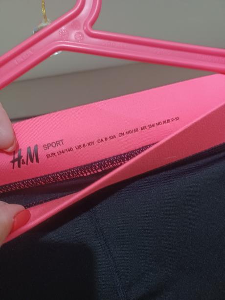 3/4 sportovní legíny h&m 170 / s-m, h&m,170