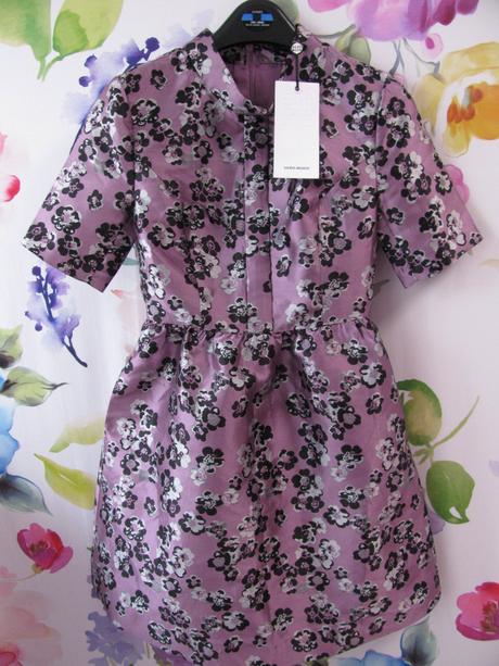 Skvělé fialové saténové šaty vero moda, vero moda,xs