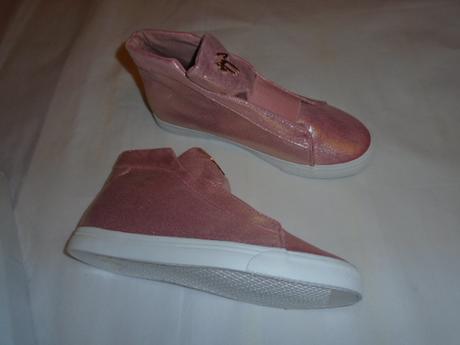 Boty tenisky třpytivé lesklé vel 37/38 24 cm, 37 / 38