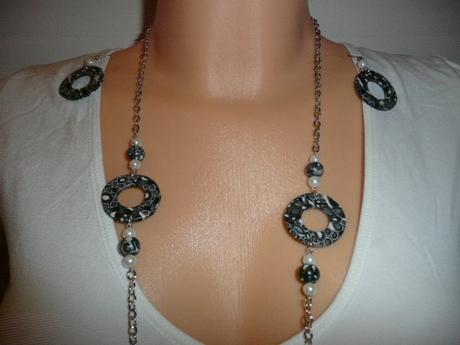 Set řetízek - náhrdelník + náušnice,