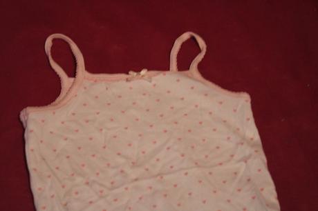 Dívčí letní košilkové body srdíčka, nutmeg,86