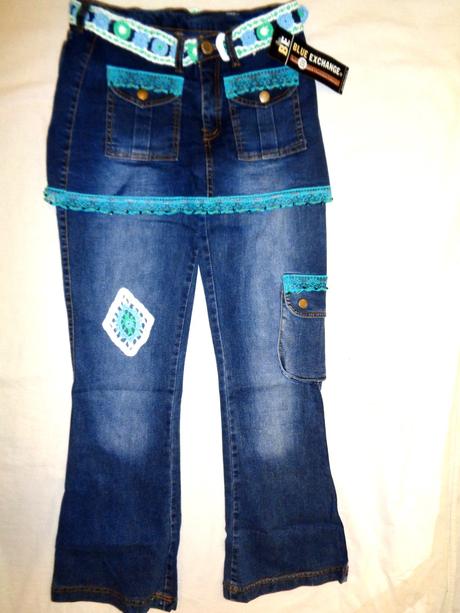 Luxusní zdobené rifle se sukní, 146