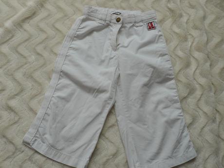 Bile 3/4 kalhoty - kratasy 110 h&m, h&m,110