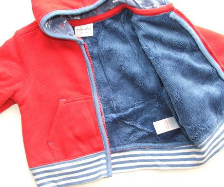 M426 bundička / mikina s kožíškem vel. 62, miniclub,62