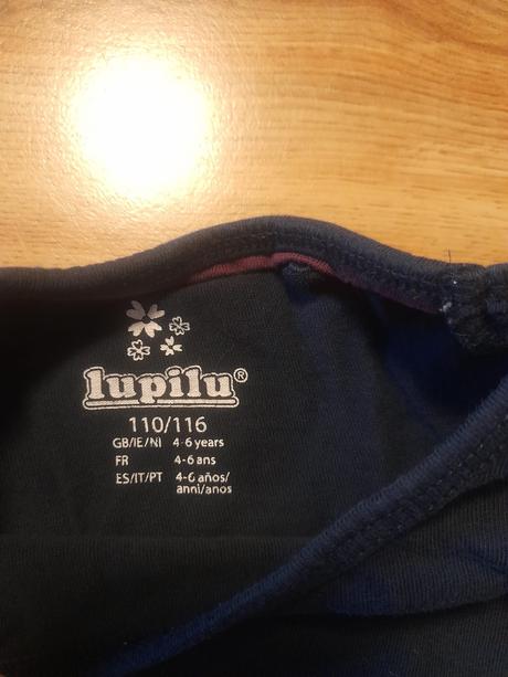 Trička, vel. 116, lupilu,116