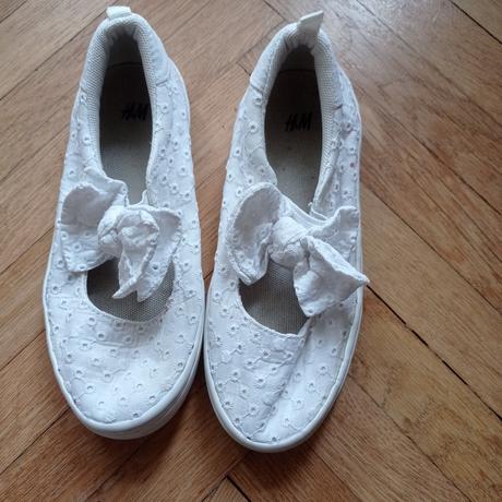 Plátěné střevíčky, h&m,30