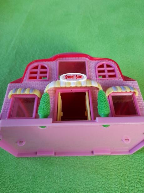 Domeček malý hello kitty růžový otvírací, 