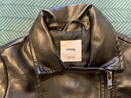 Koženková bundička 134, sinsay,134